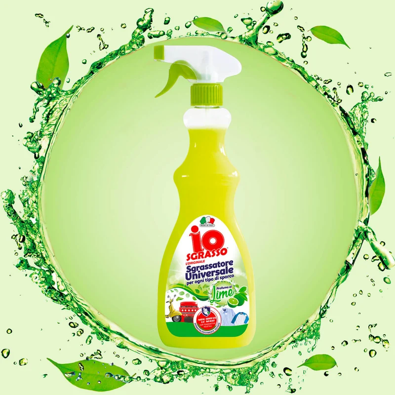 Io Sgrasso - Sgrassatore 625Ml - Limone - Lime E Basilico
