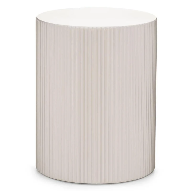 Tavolino laterale RYU, 35 cm, grigio-beige