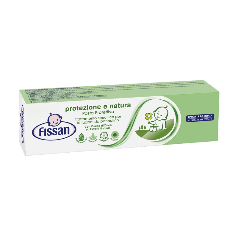 Fissan Protezione e Natura Pasta Protettiva Bambino Per Irritazioni Da Pannolino 75ml