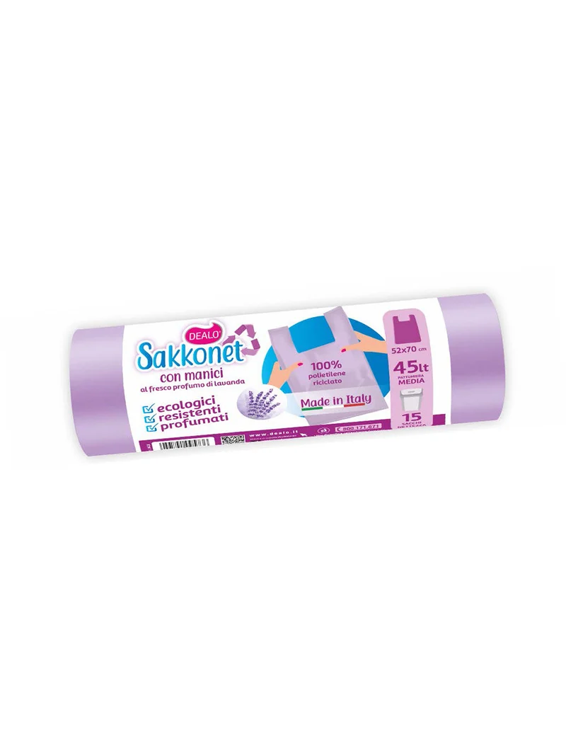 Dealo Sacchi con manici al profumo di lavanda 52x70cm 12pz
