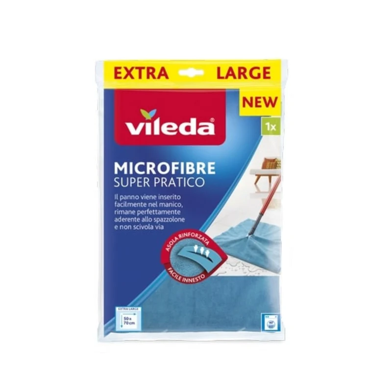 VILEDA PANNO PAVIMENTI MICROFIBRE SUPER PRATICO