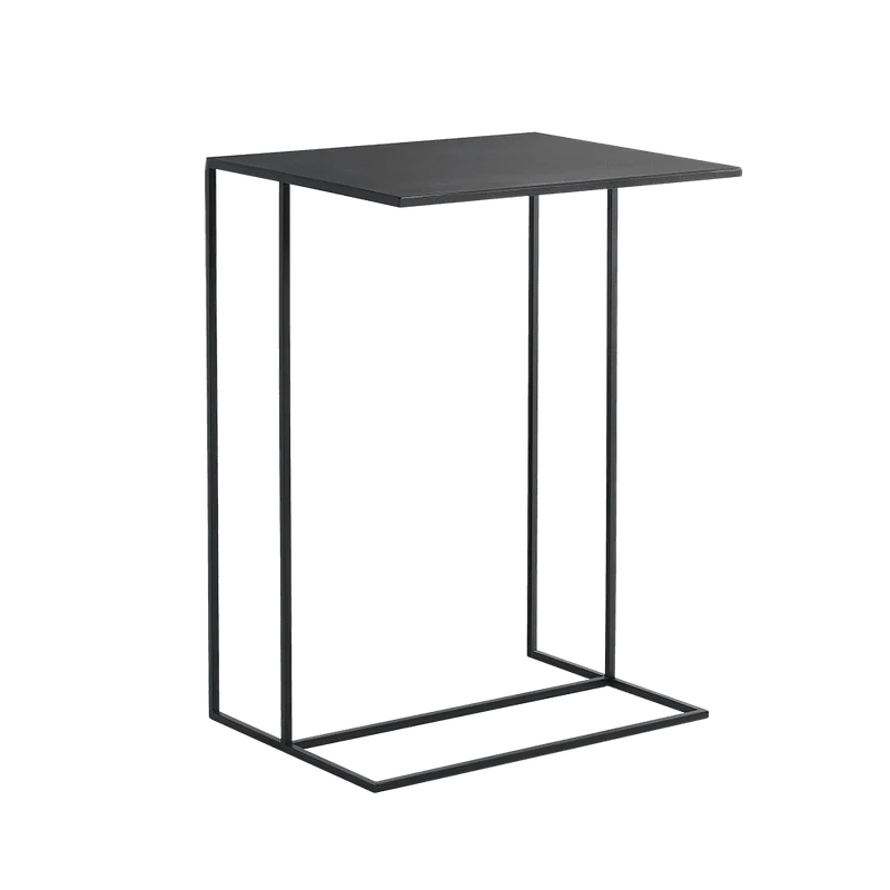 Tavolino laterale SIDER METAL nero