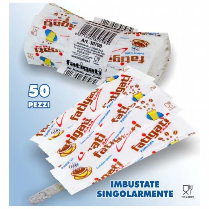 FATIGATI PALETTINE X CAFFÈ IMB.SING. X 50 PZ X 110 CF