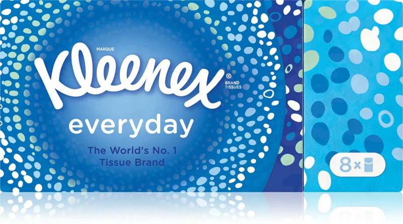 KLEENEX FAZZOLETTI X 8 EVERDAY