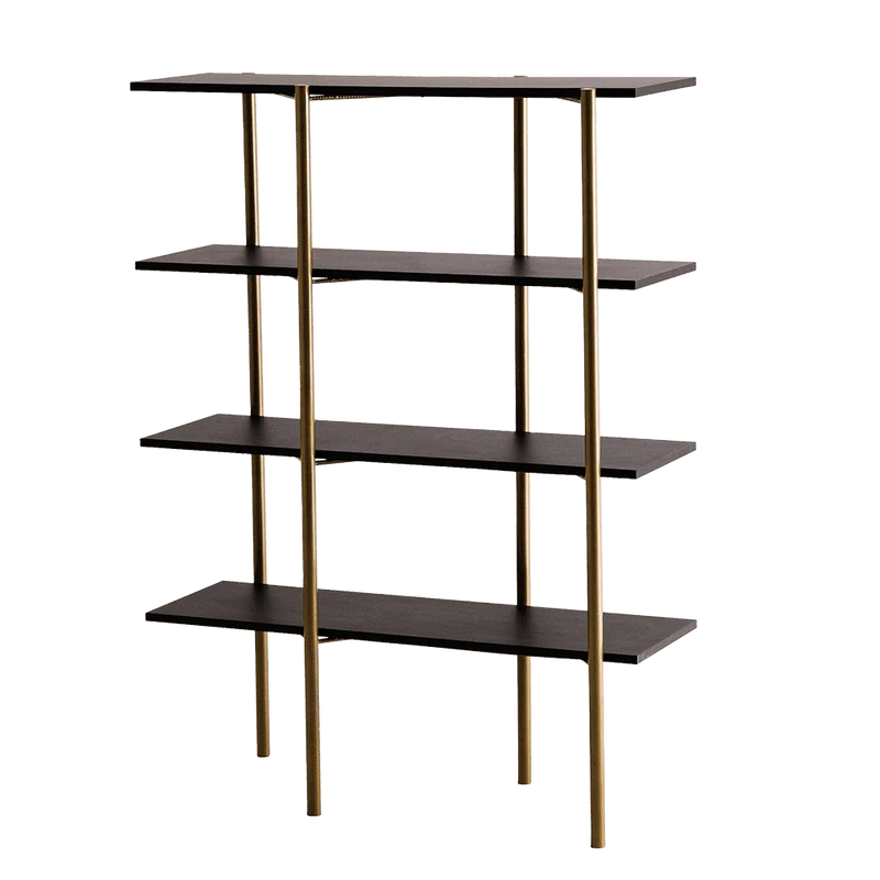 Scaffale RAVE BASIC 110 - nero e oro