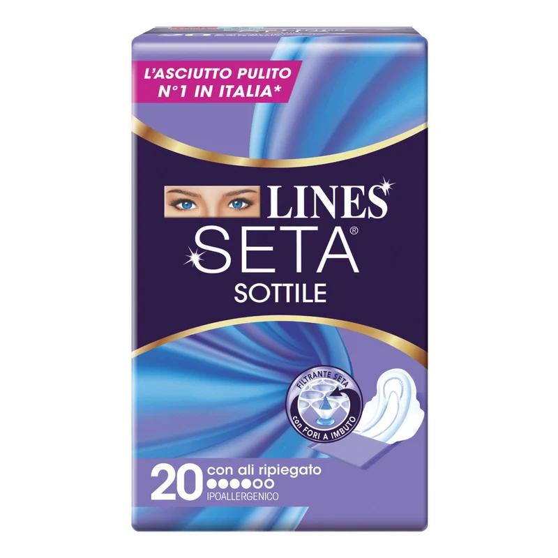 LINES SETA SOTTILE CON ALI X20