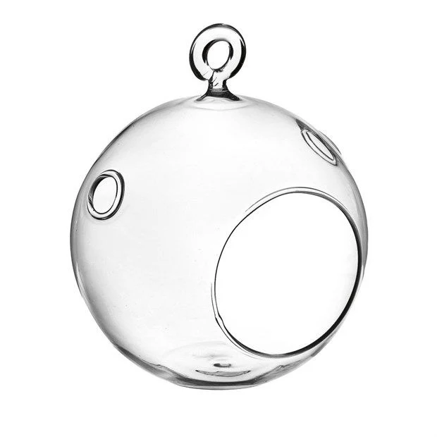 Sfera Con Buco Da Appendere D 18x19 Cm