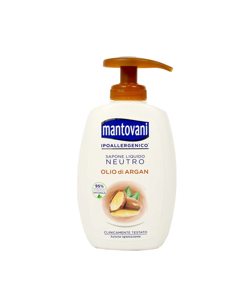 Mantovani Sapone Liquido Olio Argan 300ml