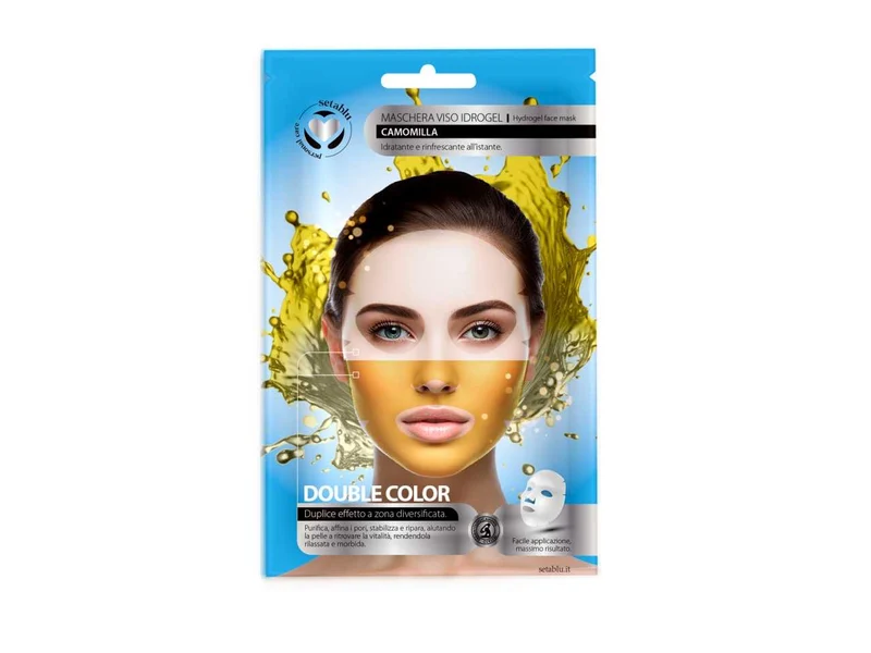 SETABLU MASCHERA VISO IDROGEL DOUBLE COLOR CAMOMILLA