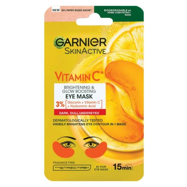 Garnier SkinActive VITAMINA C Maschera Occhi Illuminante