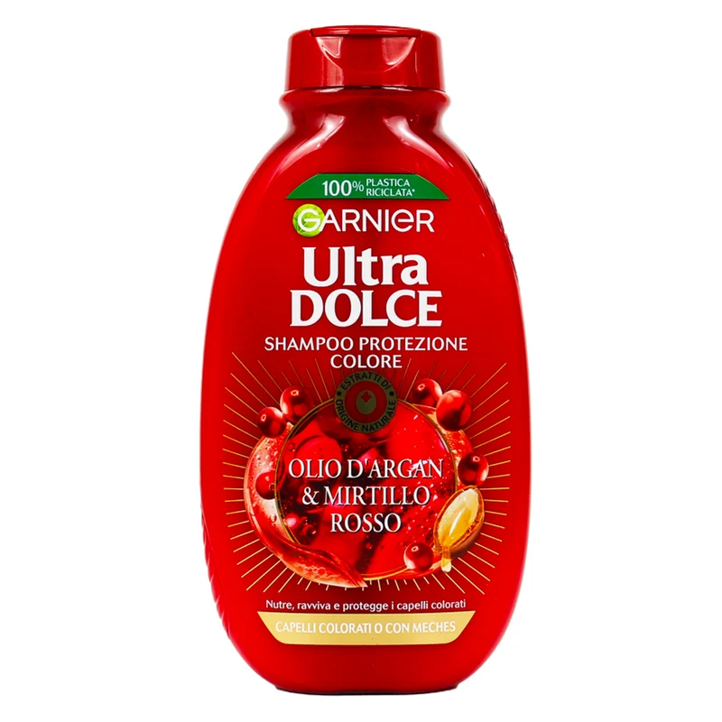 Ultra Dolce Olio di Argan e mirtillo rosso Shampoo - 250 ML