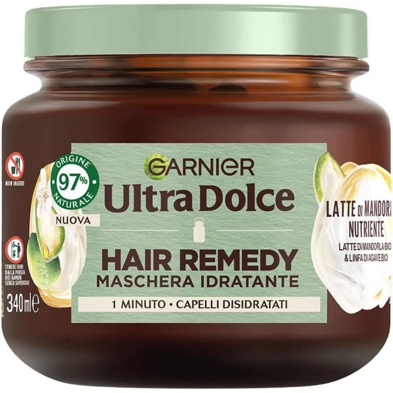 Ultra Dolce Latte di mandorla Hair Remedy Maschera Idratante Latte di Mandorla - 340ml