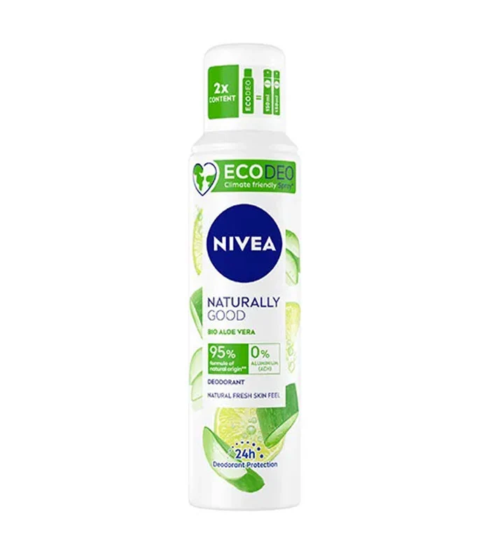 Nivea Naturally Good Deodorante Spray Bio Aloe Vera