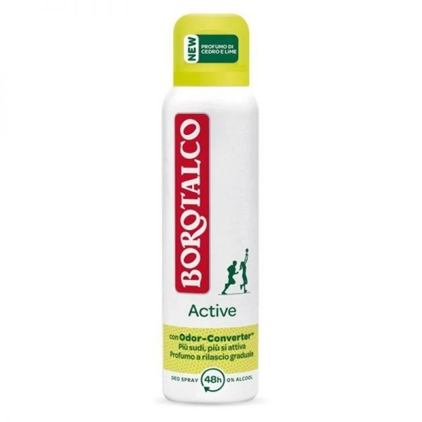 Borotalco Deodorante Active Giallo Spray 150 ml