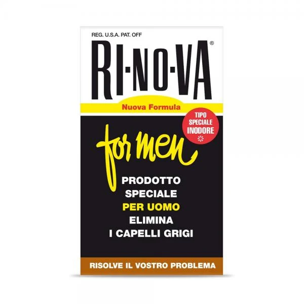 Rinova For Men Trattamento Graduale Capelli Grigi Uomo Flacone 100ml