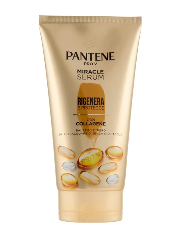 Pantene Rigenera Balsamo 3 Minute Miracle peptidi di collagene 150 Ml