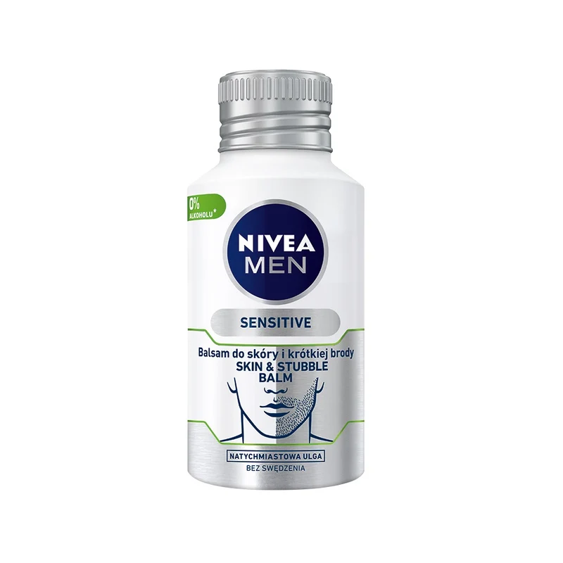 Nivea Men Sensitive Balsamo Dopobarba Per Barba Corta Sollievo Immediato 125ml