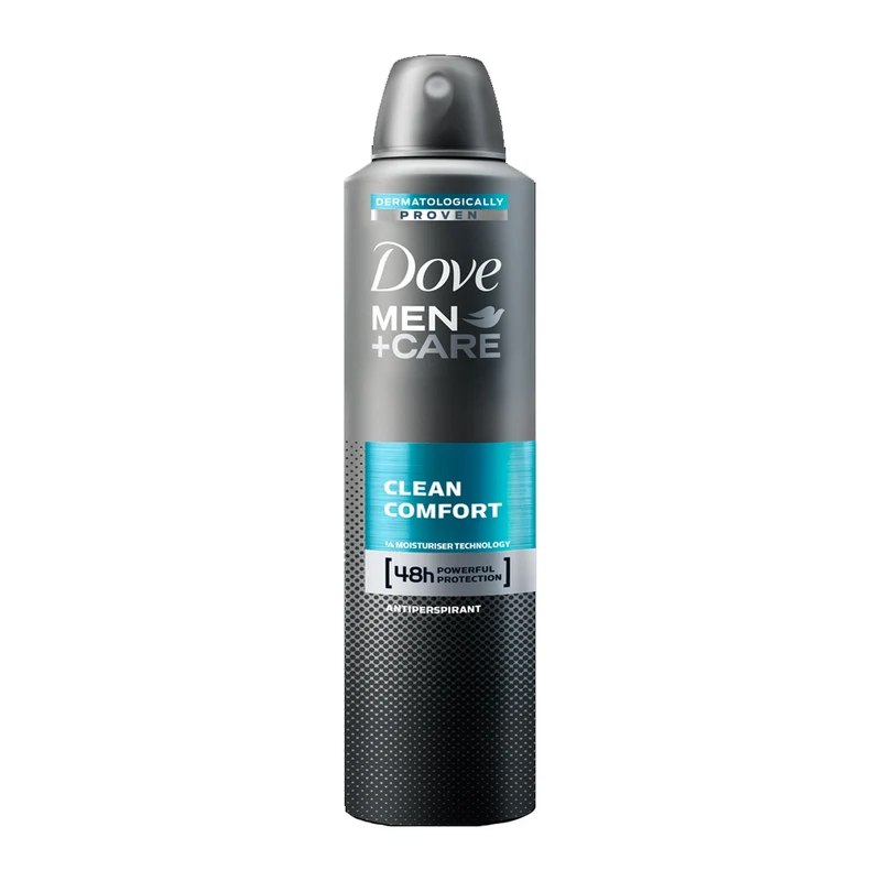Dove Men Clean Comfort Deodorante Spray 48H Antitraspirante 150 Ml