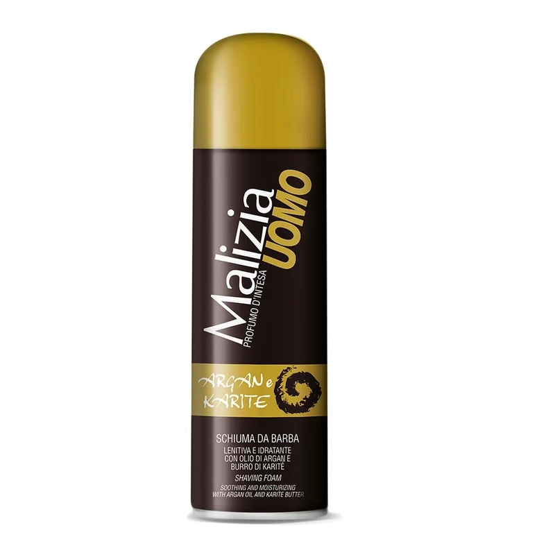 MALIZIA UOMO SCHIUMA DA BARBA ARGAN E KARITE' 300 ML