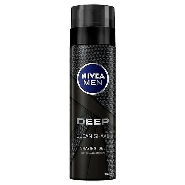 Nivea Men Deep Clean Shave Shaving Gel, 200ml