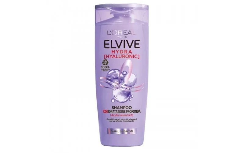 Elvive Hydra Hyaluronic Shampoo 72H Idratazione Profonda 400 Ml