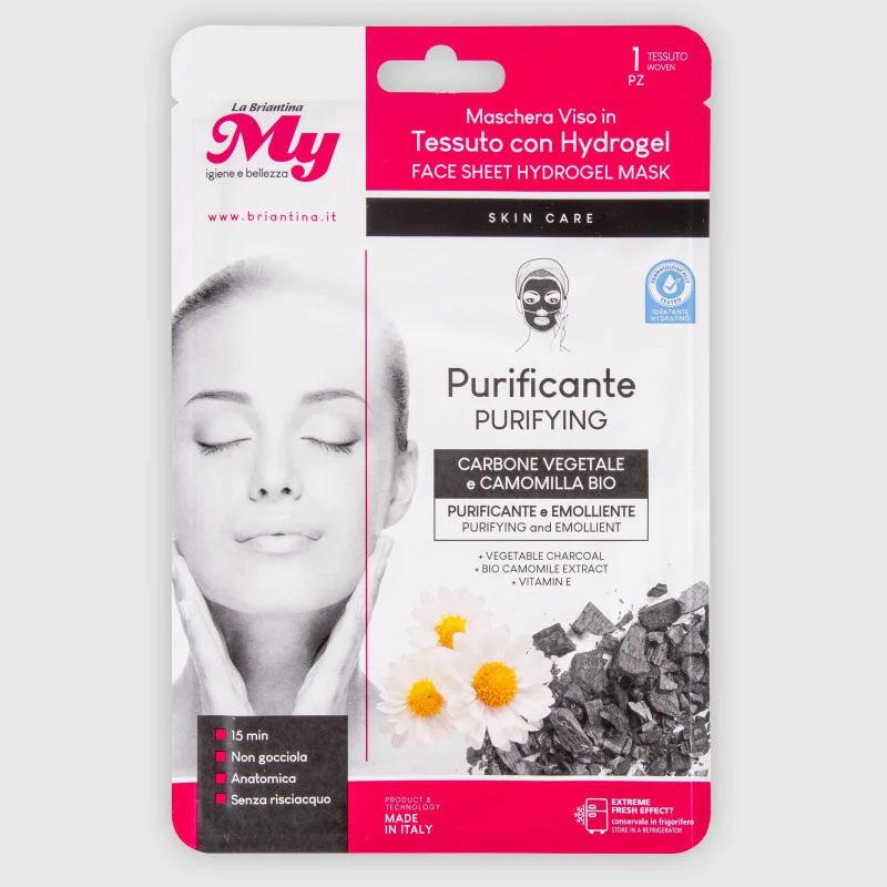 Maschera Viso Hydrogel Purificante