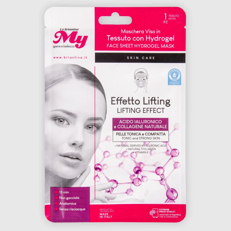 Maschera Viso Hydrogel Effetto Lifting