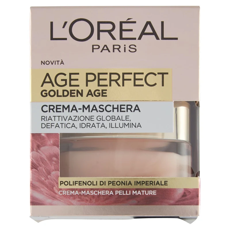 L`OREAL CREMA MASCHERA GOLDEN AGE ML.50