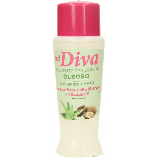 Diva solvente per unghie oleoso
