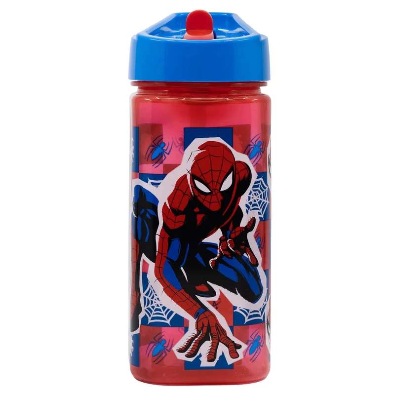 BOTTIGLIA QUADRATA 510 ML SPIDERMAN MIDNIGHT FLYER Stor