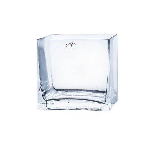 Vaso Vetro Cubo 14X14X14 Cm