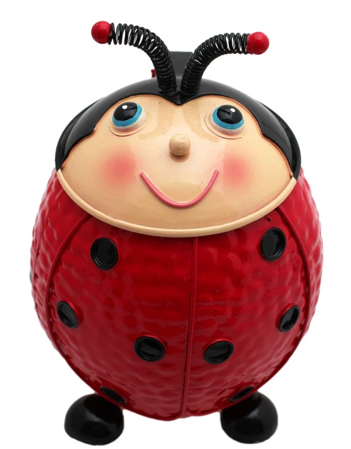 Cestino Da Tavolo Coccinella 20X15X14 Cm