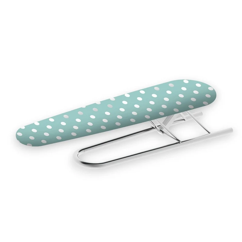 Stiramaniche pieghevole in acciaio imbottito 13x58x3,5 cm