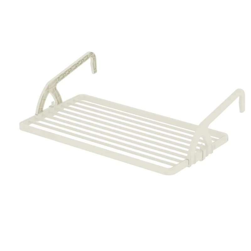 Stendibiancheria per bagno 10 mt in resina 101x26x69 cm