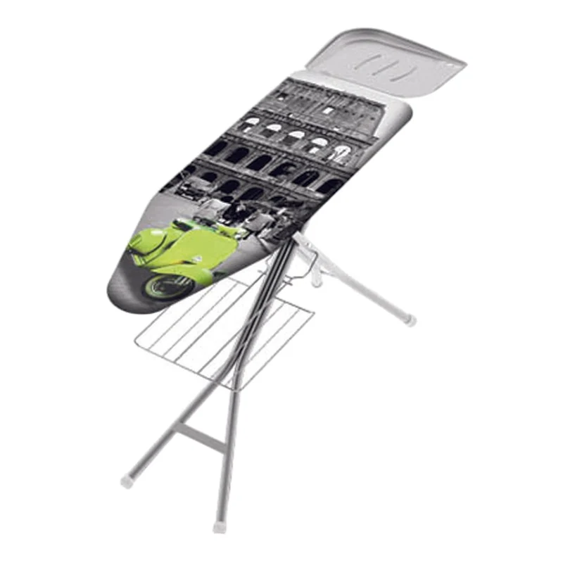 Asse da stiro in acciaio per vestiti 120x40xH95 cm