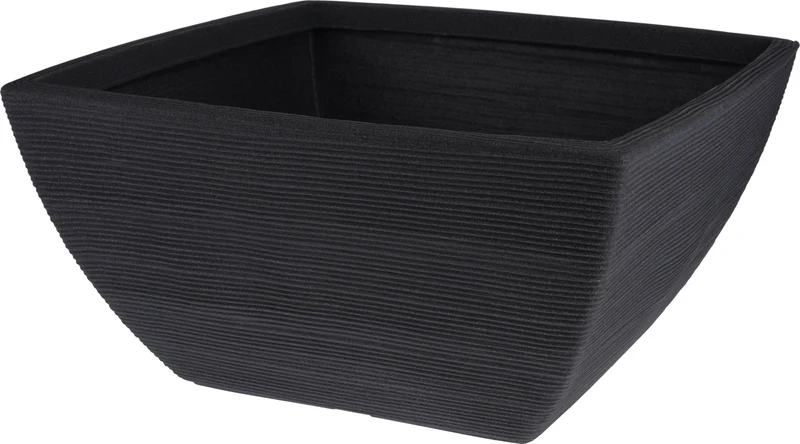 Vaso Pe 52x52x25 Cm Antracite