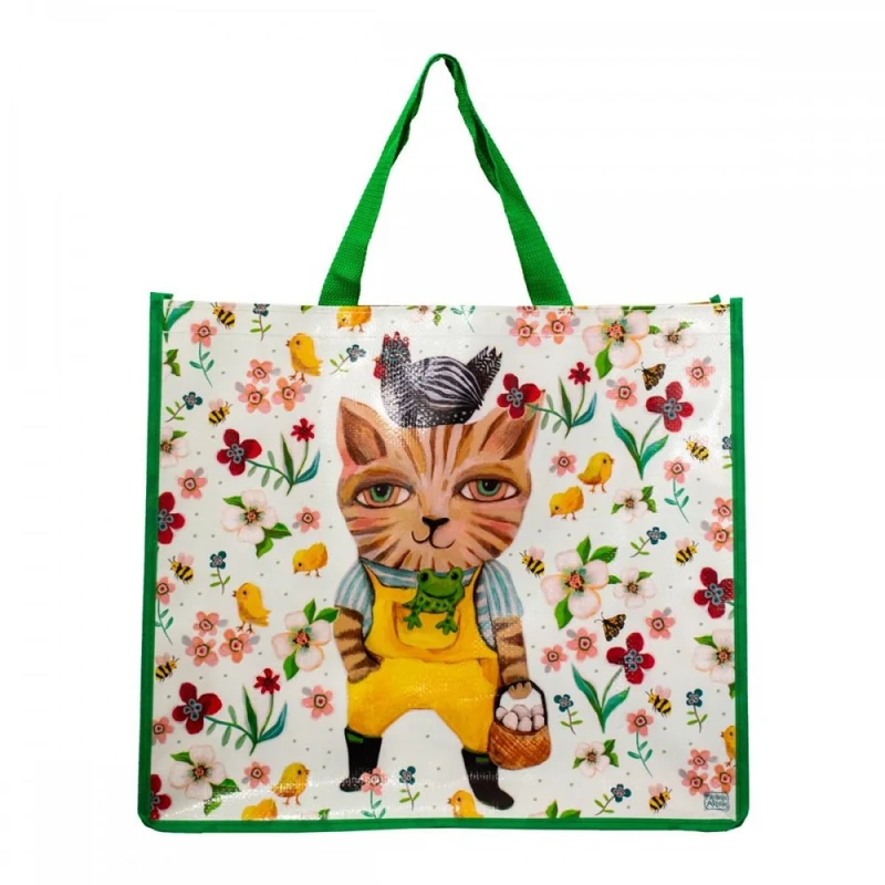Borsa Spesa Country Decoro Gatto