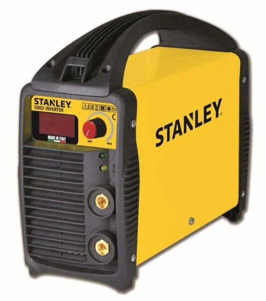 Saldatrice inverter Stanley Sirio 170 160A 4,3kW, con accessori e valigetta