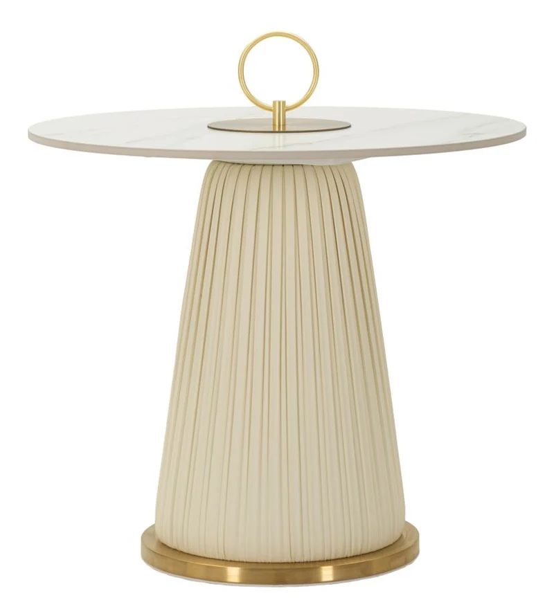 Tavolinetto Nova Cm Ø 60X54 Elegante Design Moderno