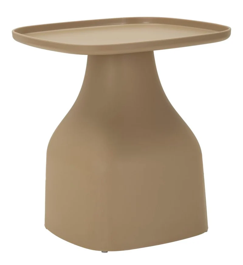 Tavolinetto Gea Tortora Cm 48X48X50 Design Elegante