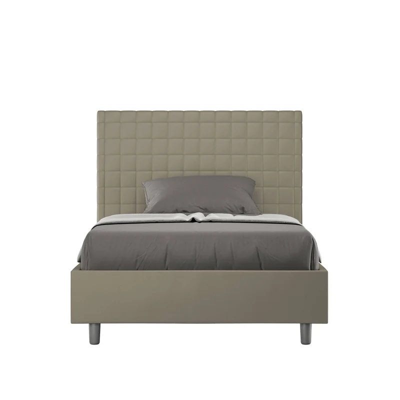 Itamoby Letto singolo contenitore imbottito similpelle Sunny