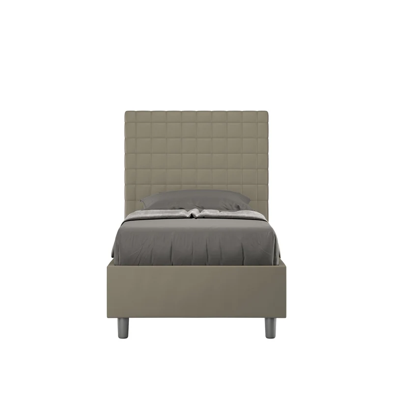 Itamoby Letto singolo contenitore imbottito similpelle Sunny