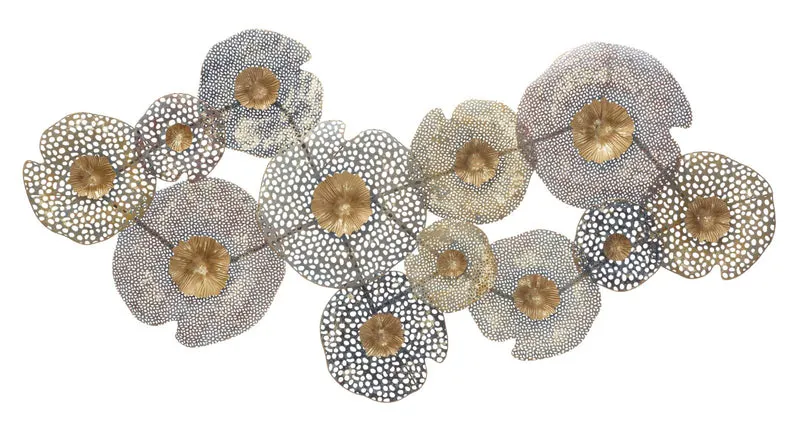 Pannello Decorativo in Metallo "Holes" 119x7x59,5 cm