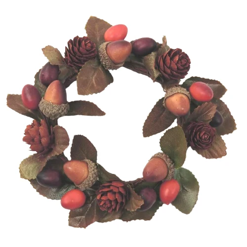 Corona Pigne E Ghiande D 12 Cm
