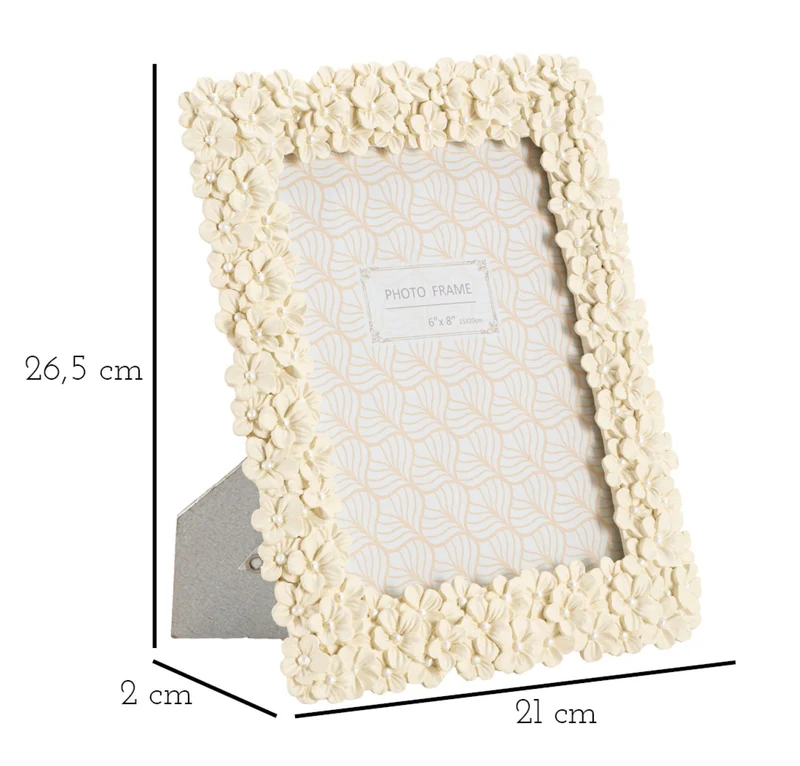 Cornice Decorativa Gaspy 21x2x26,5 cm (misura interna 15x20 cm)