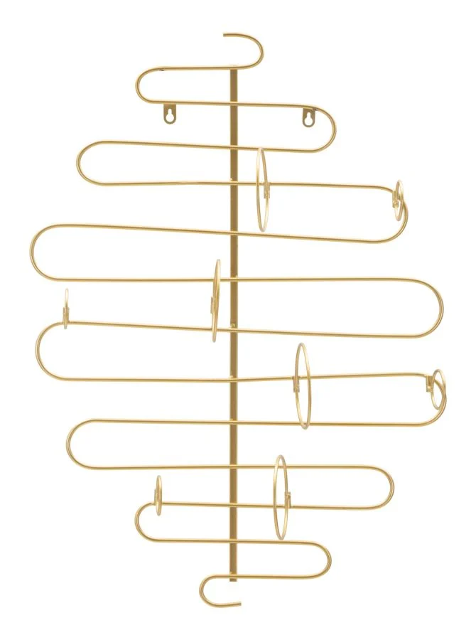 Portabottiglie da Parete Elegante Alid - cm 53x13x72