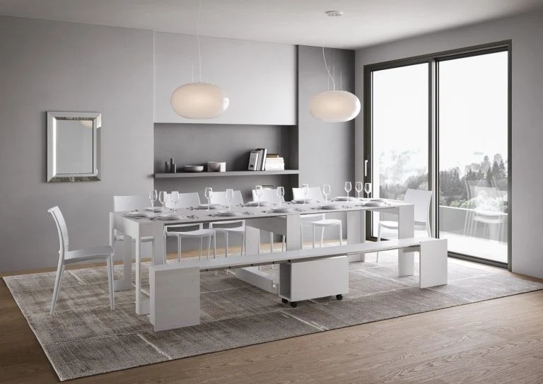 Itamoby Consolle Evolve Allungabile con Panca Integrata