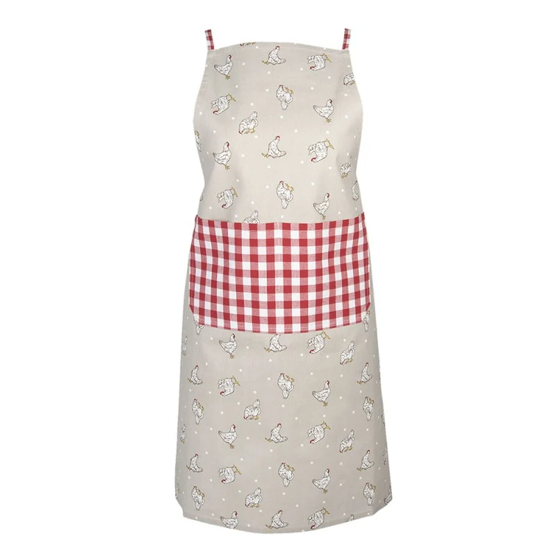 Grembiule Adulto 70X85 Cm Con Galline