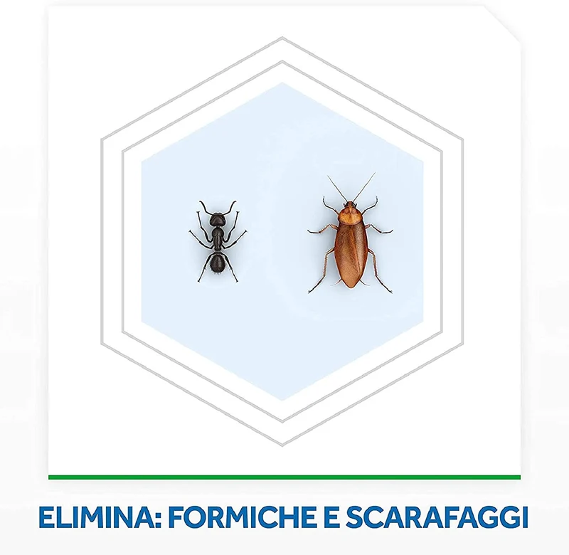 Baygon Spray con Cannuccia Extra Precision, Efficacie contro Scarafaggi e Formiche, Protezione Continua fino a 4 Settimane, 1 Confezione da 400 ml