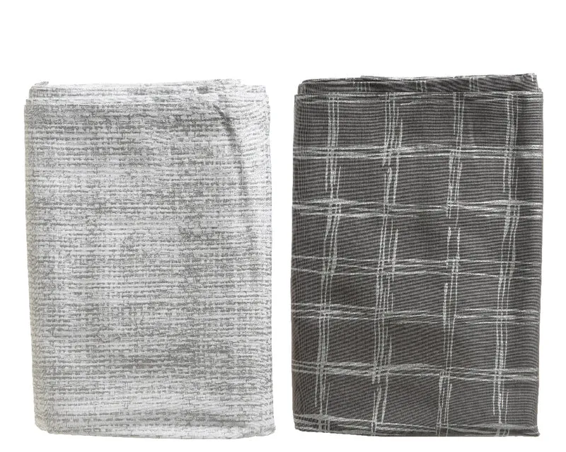 Tovaglia Tavolo 140X250 Cm Grigia
